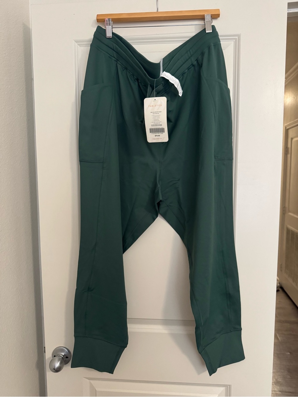 Fabletics Deep Green Jogger Sweatpants